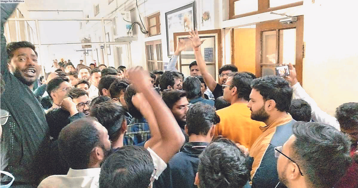 Medicos boycott work for 2 hrs demand review of APO doctors